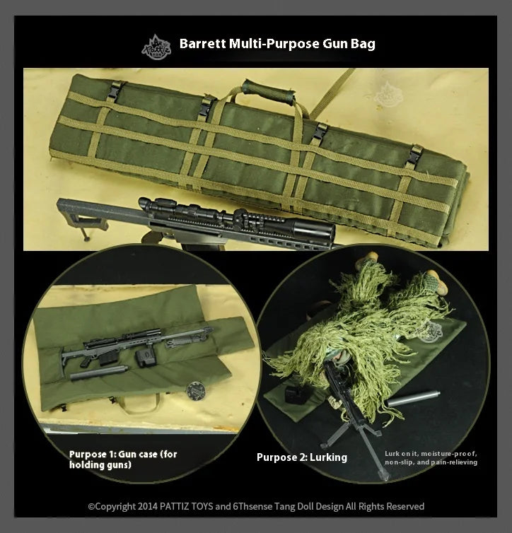 1/6 12-Inch NB07 NB08 Male Soldier Articulated Action Figure Multi-Piece Plastic Collectible Sniper With Barrett Military Models