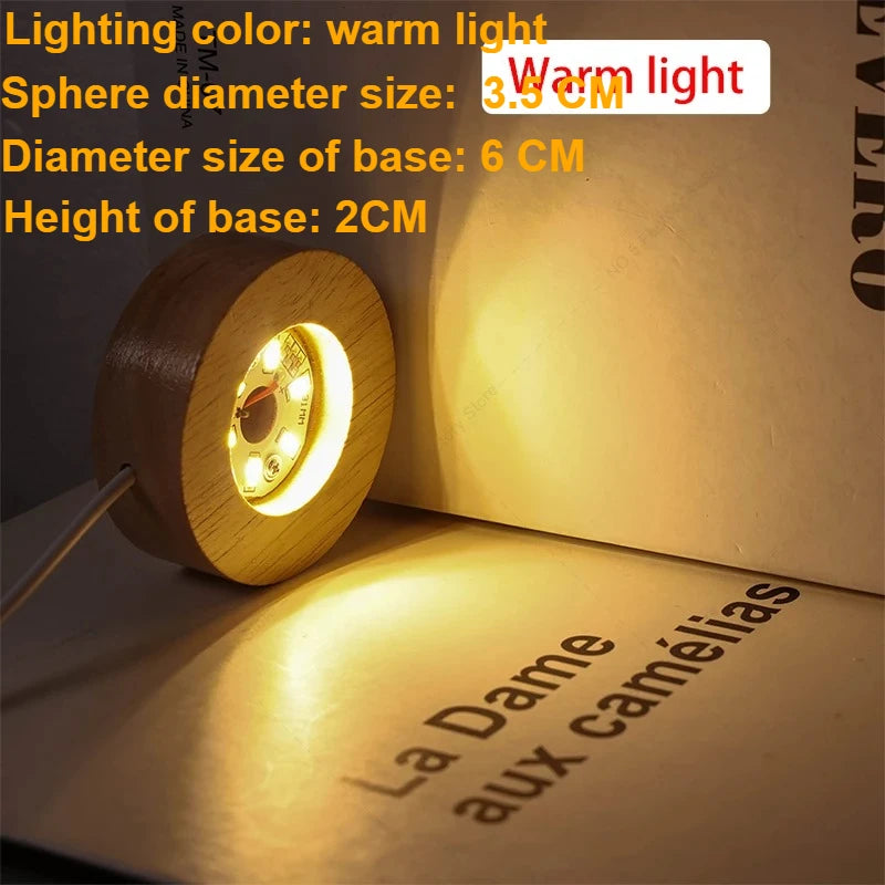 Dragon Ball crystal ball lamp Dragon wishing ball Led nightlight mini anime character crystal ball desktop ornaments gift toys