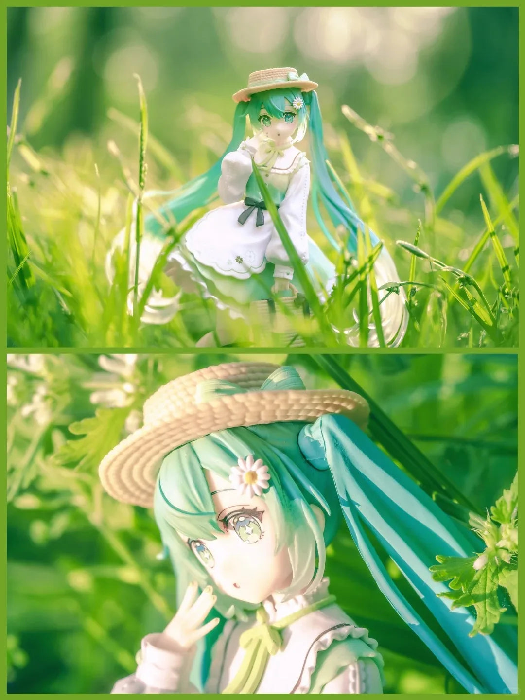 Hatsune Miku Desktop Cute Action Figure 20cm Fashion Country Ver. Anime Figurine Kawaii Girl Model Toy - Adorable Decor