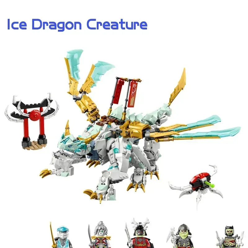 Educational Toys Moro's Dark Attack Dragon King Thunderfang Dragon of Chaos Mech Toy Birthday Gift