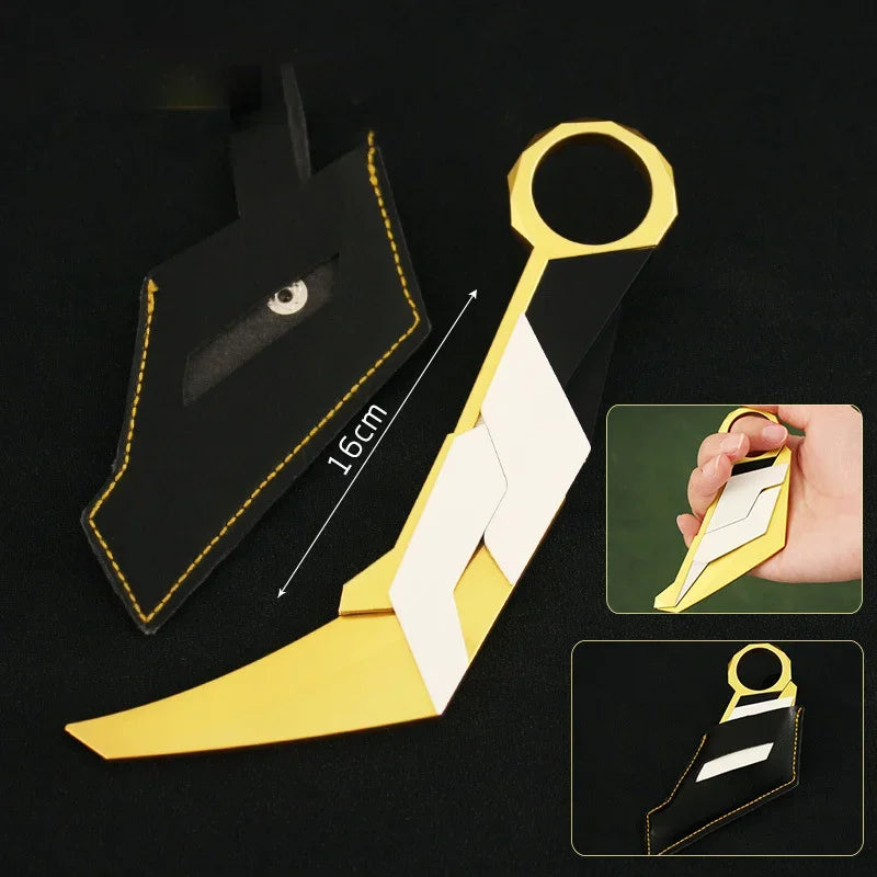 Valorant Melee Knife Toy Sword Figure Karambit Prime Reaver Series VCT Claw Knife Ion Tactical Knives Boys Gifts Game Gifts