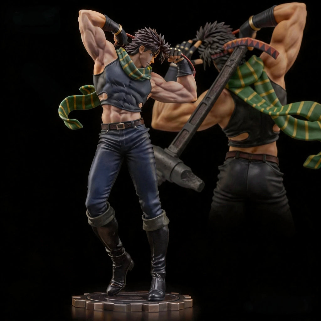 30cm 11.8 inch Anime Josef Joestar Figures Pvc Statue Desktop Ornamen Collection Statue Model Decoration Room Desk Toys Gifts