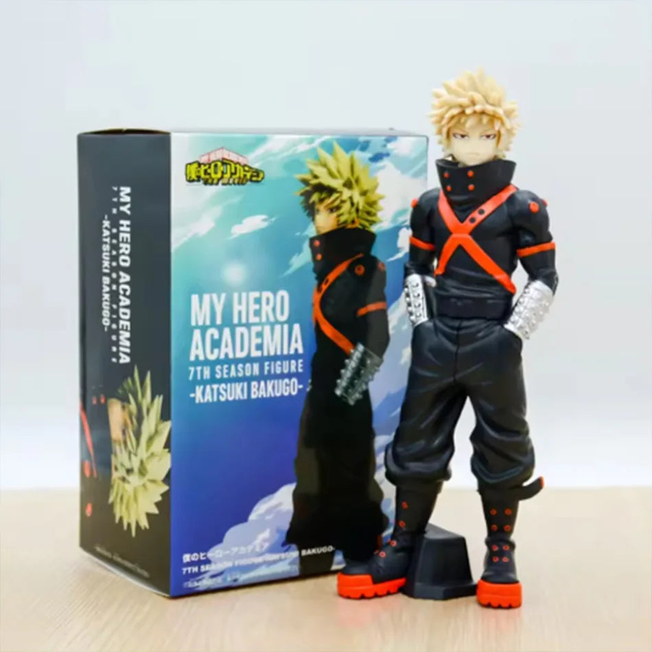 BANPRESTO My Hero Academia Season 7 Katsuki Bakugo Figure - Anime Model Toy in Genuine Boxed Collectible Edition