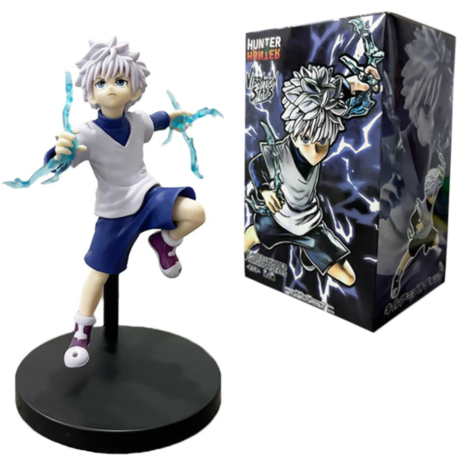 Anime HUNTER×HUNTER Killua Zoldyck GON·FREECSS Chrollo Lucilfer Figure PVC Model Collection Ornament Toy Doll Gifts In Stock