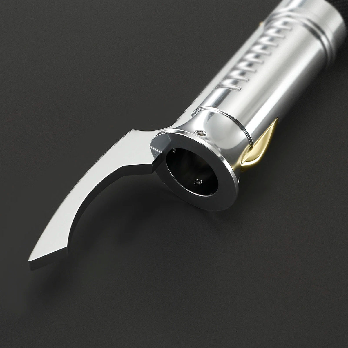 JS Upgraded RGB3.0 DK Lightsaber, Metal Hilt, Smooth Swing, Flash on Impact, Heavy Dueling Lightsaber, Cosplay Toy