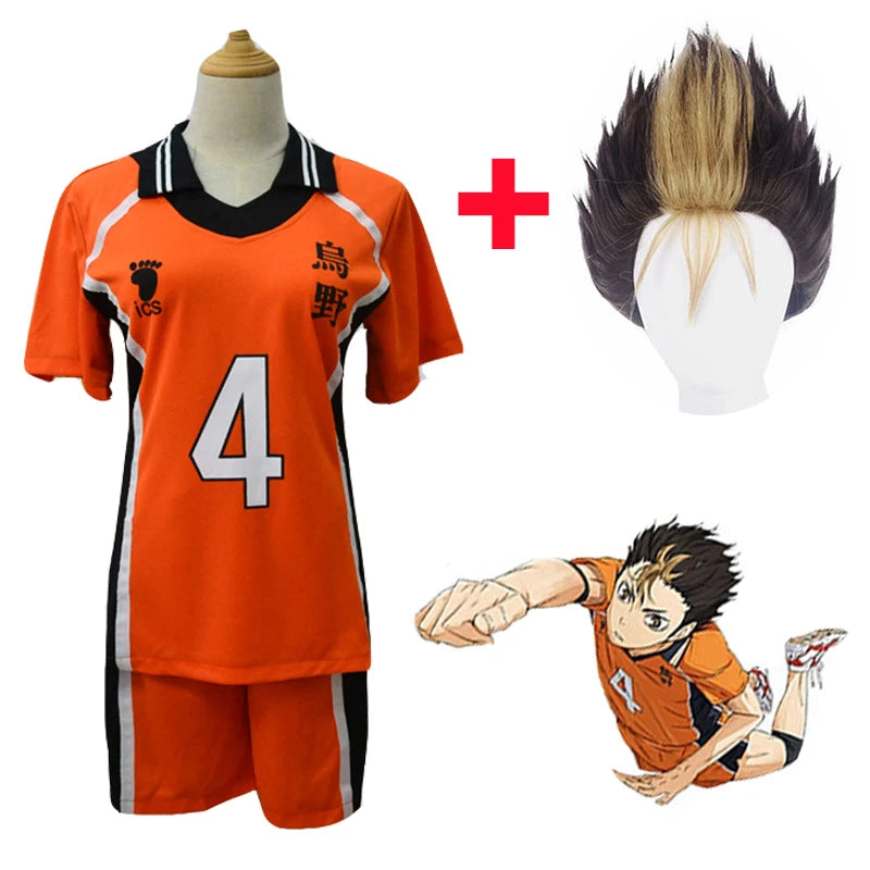 Anime Haikyuu Cosplay Sportswear Jerseys Karasuno Koukou High School Hinata Shoyo Oikawa Kageyama Tobio Volleyball Club Costume