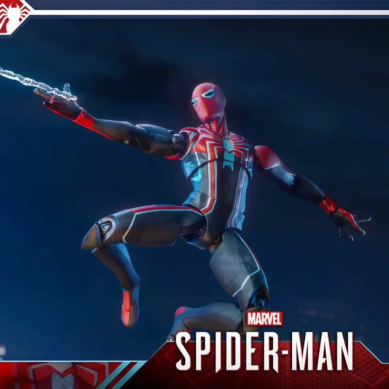 ZD Toy Spider-Man Brand New Day Spider Man PS4 Peter Parker Gold Black Red Iron Spider Hobie Brown Action Figure Toys Model Gift
