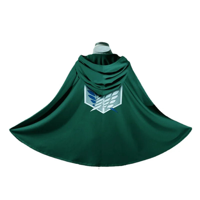 Anime Attack on Titan Levi Ackerman Mikasa Eren Jaeger Soldier Commander Cosplay Suit  Belt Investigation Corps Freedom Wings