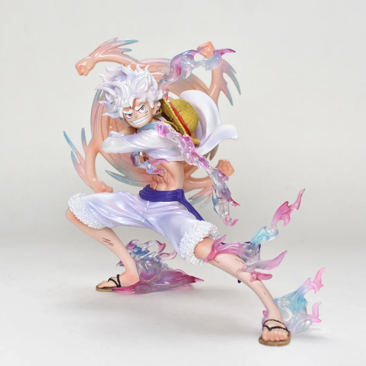 19cm/7.48in Anime One Piece Luffy Figure Gear 5 Luffy Action Figure Collection Model Toy Gift