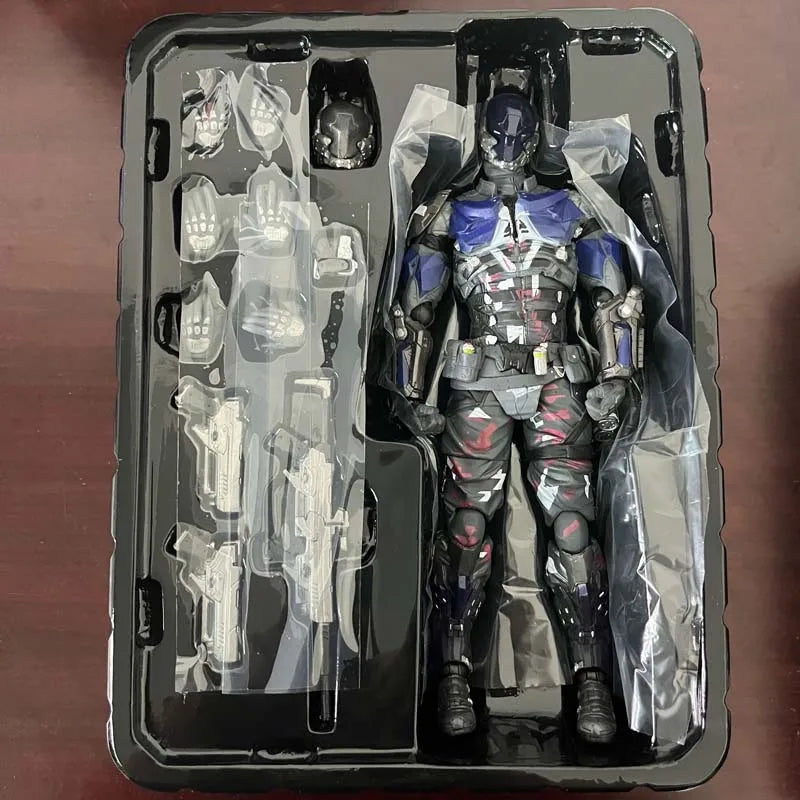 PLAY ARTS The Dark Knight Rises Catwomen Bane Bruce Wayne Joker Action Figure Selina Kyle Model Toys Collection Doll Desk Decor