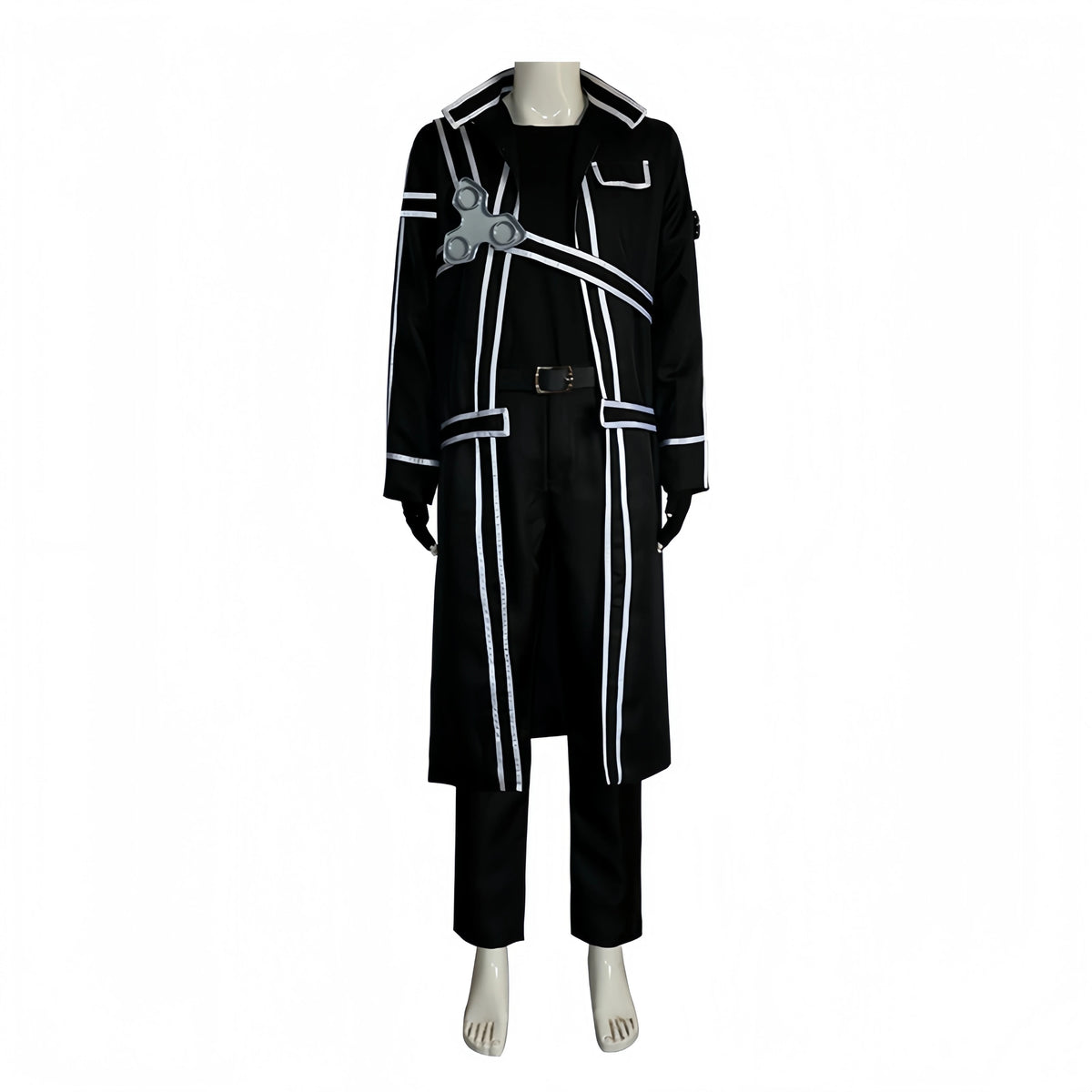 Anime Sword Cos Kirito Kazuto Kirigaya Cosplay Costume Art Online Jacket Shirt Pants Hallowen Party Outfit For Men
