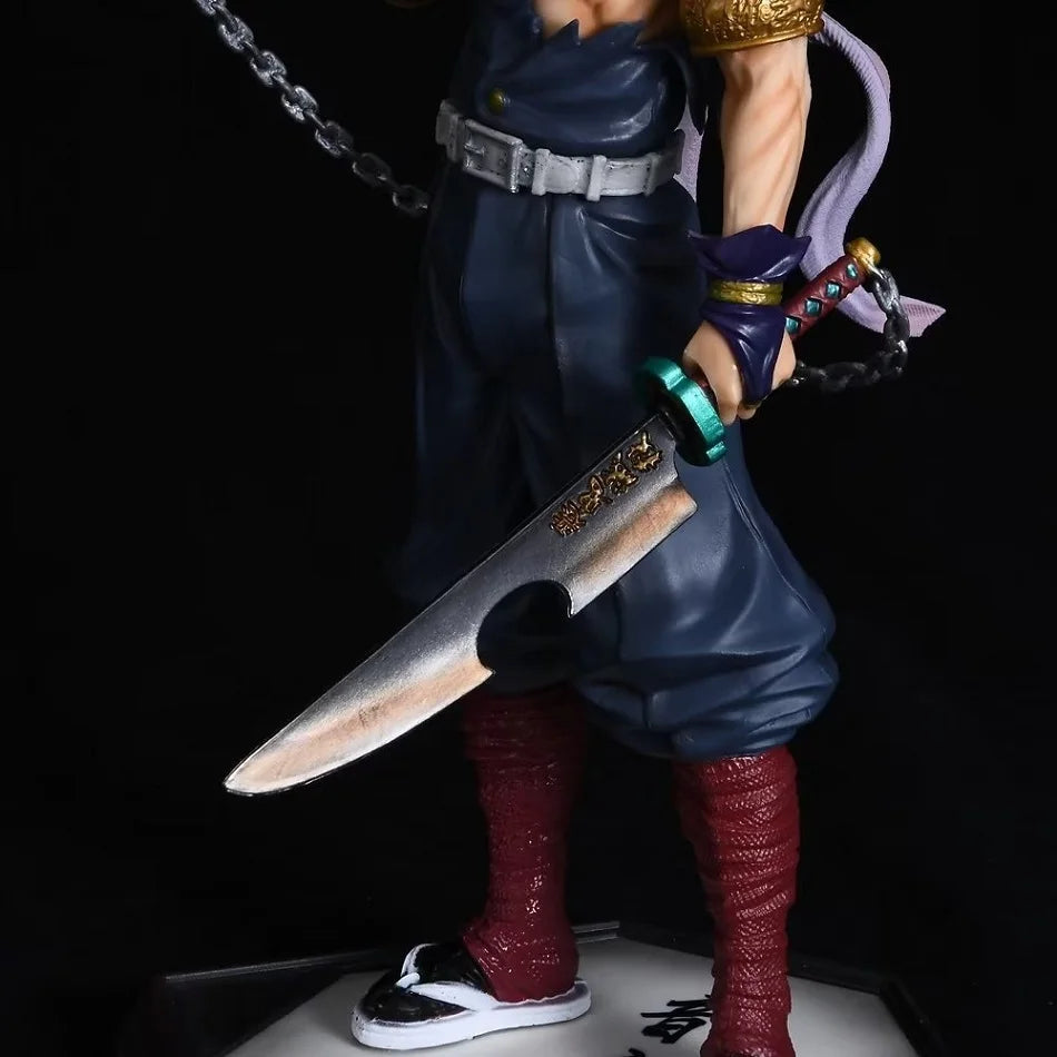 28-30cm Anime Demon Slayer Figure Kibutsuji Muzan Kamado Tanjirou Action Figure Model PVC Toy Peripheral Collection decoration