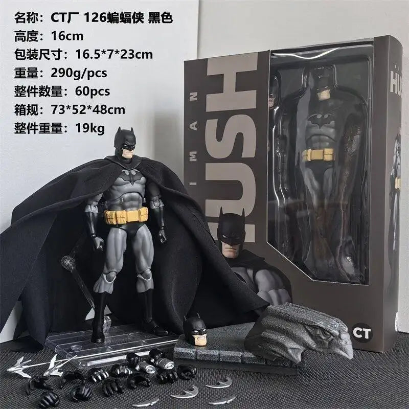Ct Toys Mafex 126 The Dark Knight Action Figure Movable Collection Justice League Arkham Knight Bruce Wayne Figurine Model Toys