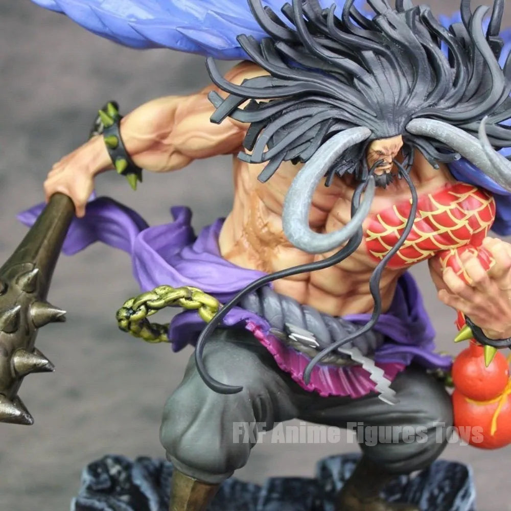 11.81in/30cm Anime ONE PIECE Figure Kaidou Action Figures Pvc Statue Desktop Ornamen Collection Model Toys Gifts