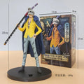 Anime One Piece Figure Trafalgar D Water Law Pvc Collection Action Figure Model Dolls Toys Gift