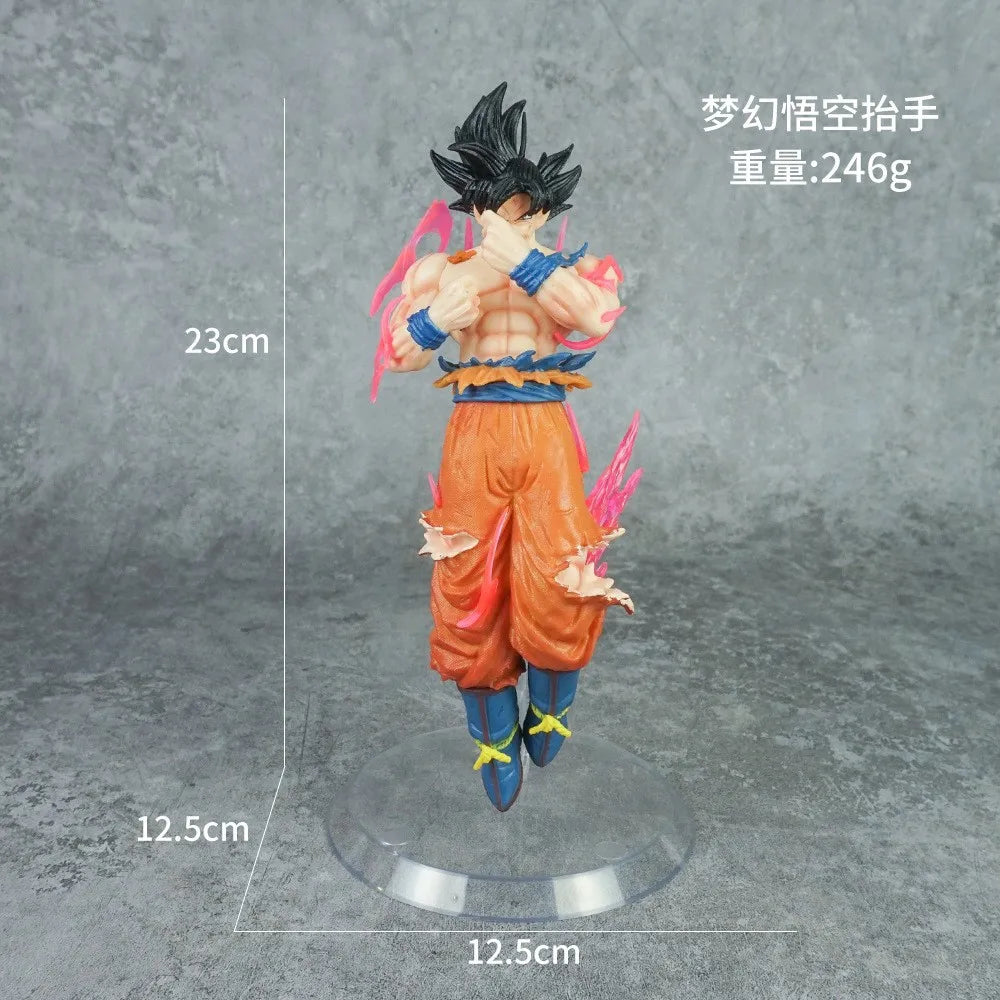 Dragon Ball Z Anime Action Figures Son Goku Majin Buu Vegeta Frieza Broli Cell PVC Cartoon Model Dolls