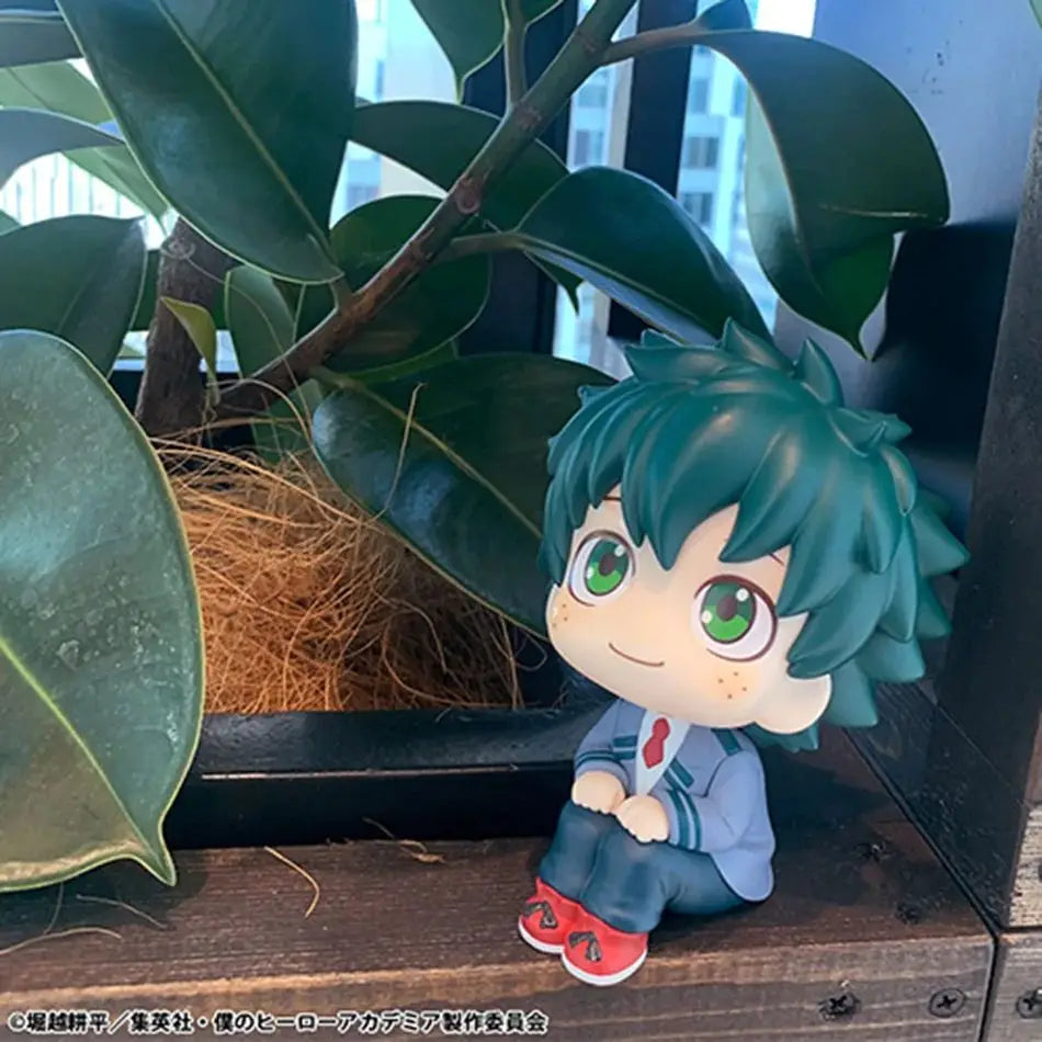 Hot My Hero Academia Bakugou Katsuki Midoriya Izuku Todoroki Shouto Toga Himiko Anime Figure PVC Collectible Model Toys Kid Gift