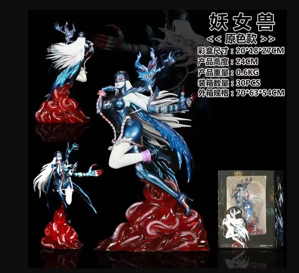 Lady Devimon Digimon Adventure Gk Resin Statue Anime Collectible Figure Desktop Decoration Birthday Gift For Adult Fans