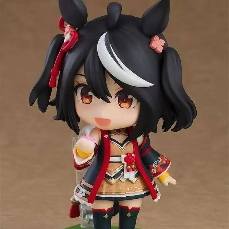 10CM Q Version Anime Uma Musume Pretty Derby Nendoroid Ko Articulated Action Figure Desktop Decoration Ornament Model Toys Gift