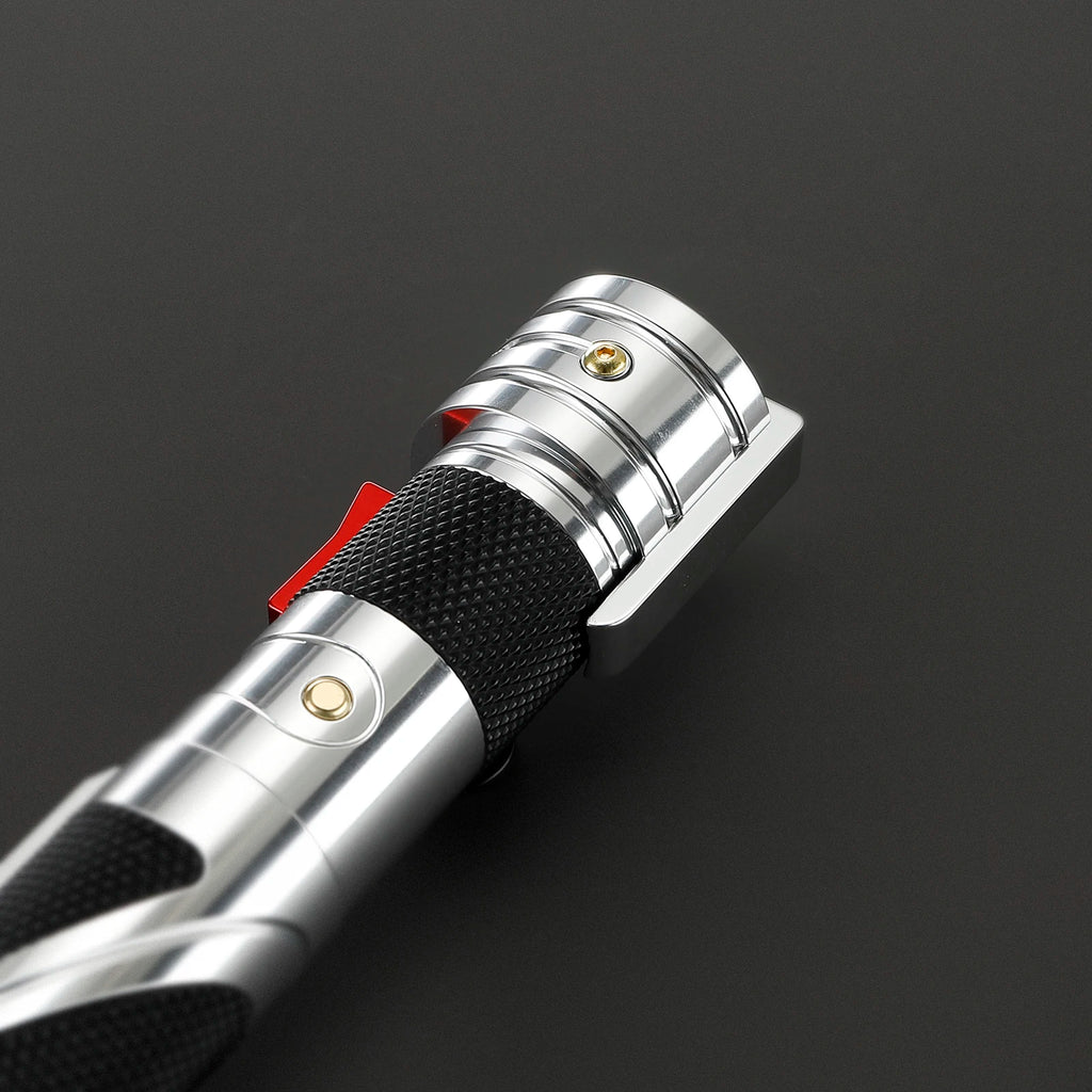 JS Upgraded RGB3.0 DK Lightsaber, Metal Hilt, Smooth Swing, Flash on Impact, Heavy Dueling Lightsaber, Cosplay Toy