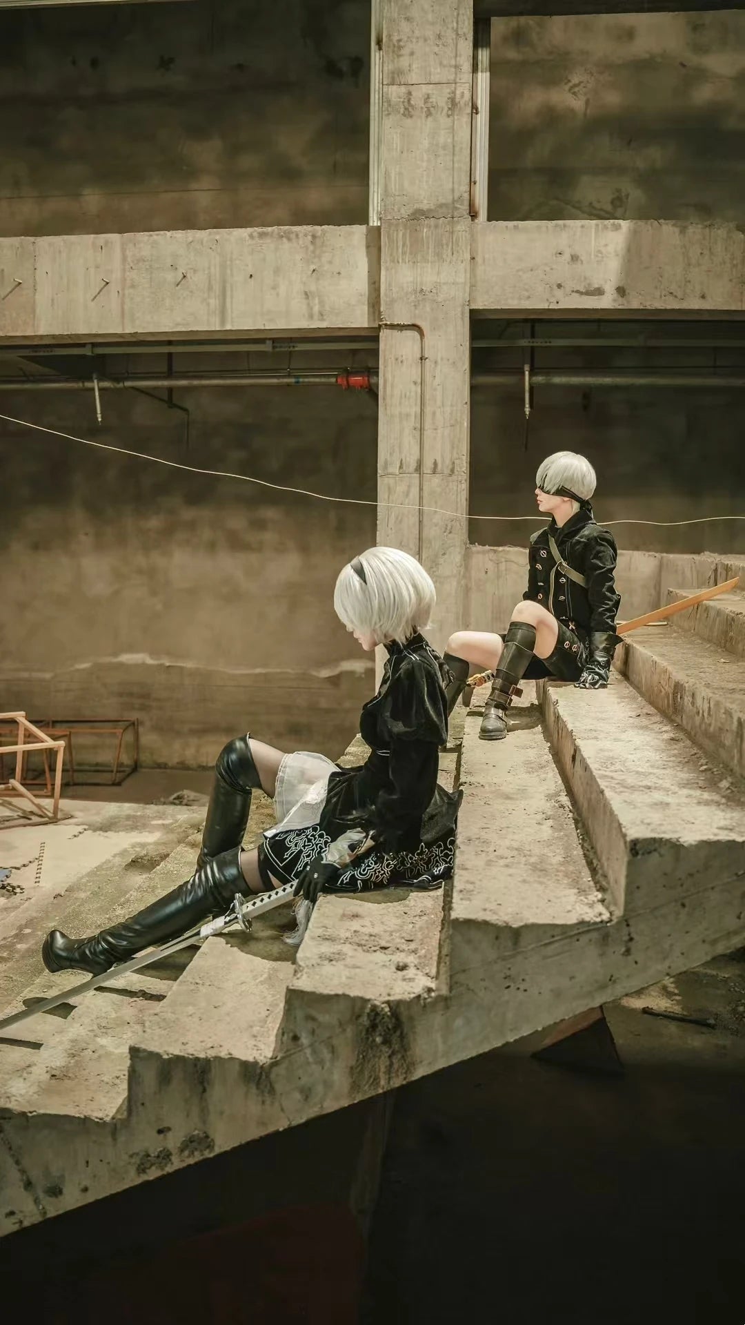 Nier Automata Cosplay Costume Yorha 2B sexy Outfit Games Suit Women Role Play Costumes Girls Halloween Party Fancy Dress