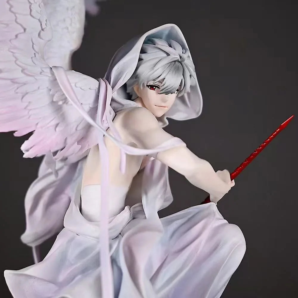 【C4 STUDIO】28cm/11.02 Inch Anime EVA Nagisa Kaworu GK Figure Statue Collectible Model Toy Gift
