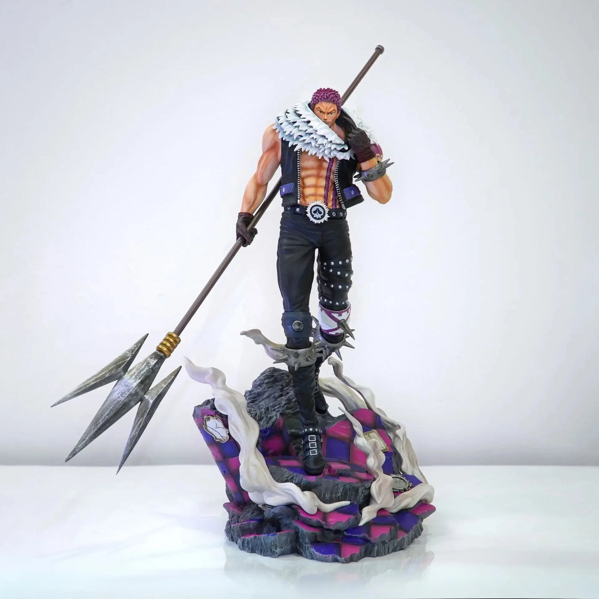 Hot Jt 44cm 1 Piece Charlotte Katakuri Gk Statue, Anime Collectible Model Ornament Desktop Display Decoration For Animation