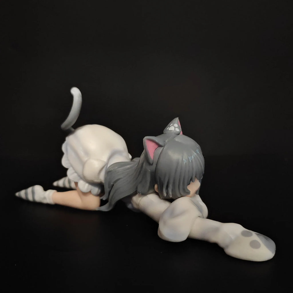 New Nachoneko Channel Anime Girl Figure Nachoneko Hennyano Action Figure Cute Cat Kanako Figurine Collectible Model Doll Toys