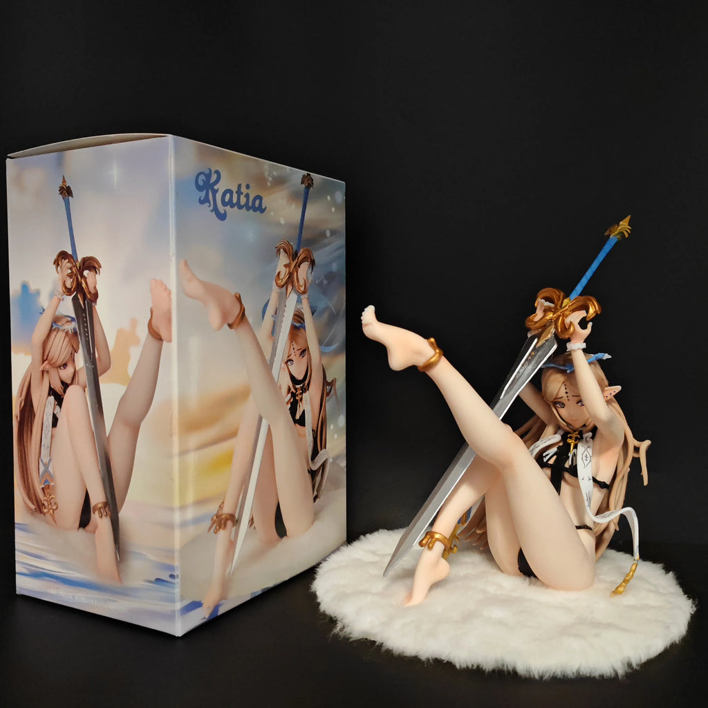 New Anime Character Catheya PVC Figure Static Model Statue Home Desktop Ornament Collectible Toy Surprise Gift
