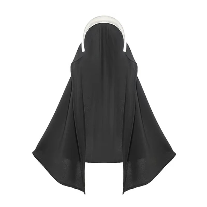 Anime Convent Nun Cosplay Costume Sexy Maid Bodysuit Garter Stockings Outfit Role Play Lingerie Halloween Costumes