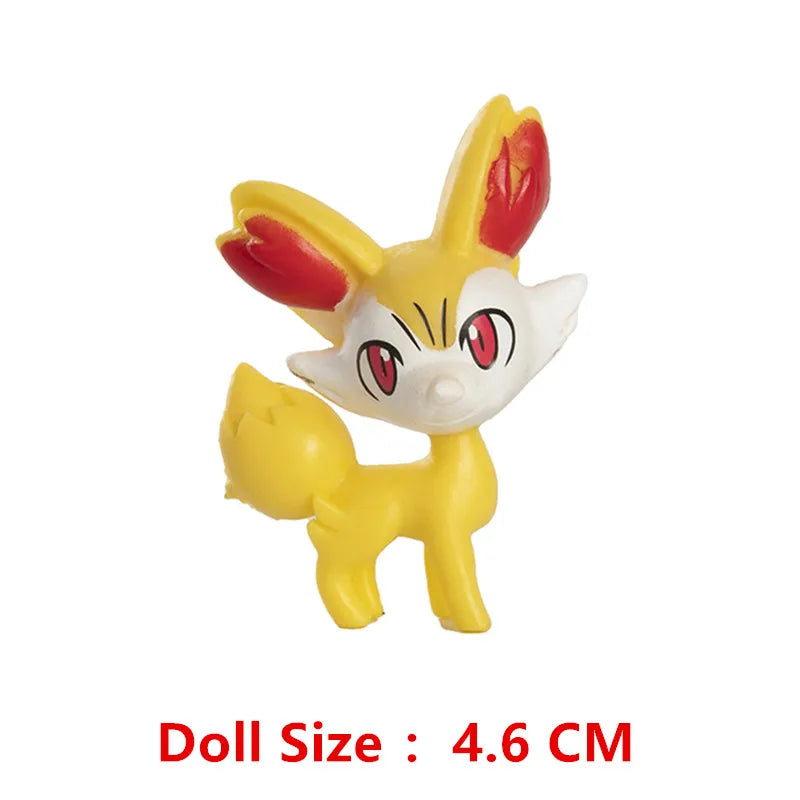 New 4-13Cm Pokemon Cartoons Movie Anime Figure Pikachu Bulbasaur Charmander Cosplay Collection Pet Action Model Toy Gift