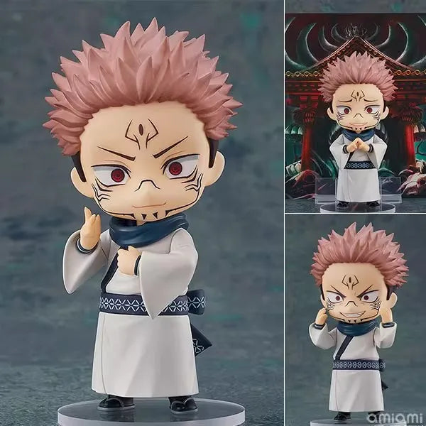 Nendoroid Jujutsu Kaisen Q Version Figure Gojo Satoru Fushiguro Megumi Collectible Desktop Decoration Anime Collectors Display