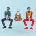 Jester Model Roof Decoration Joker Heath Ledger Sitting Posture Figures Car Doll Tail And Roof Pendant Model Statue Collectable