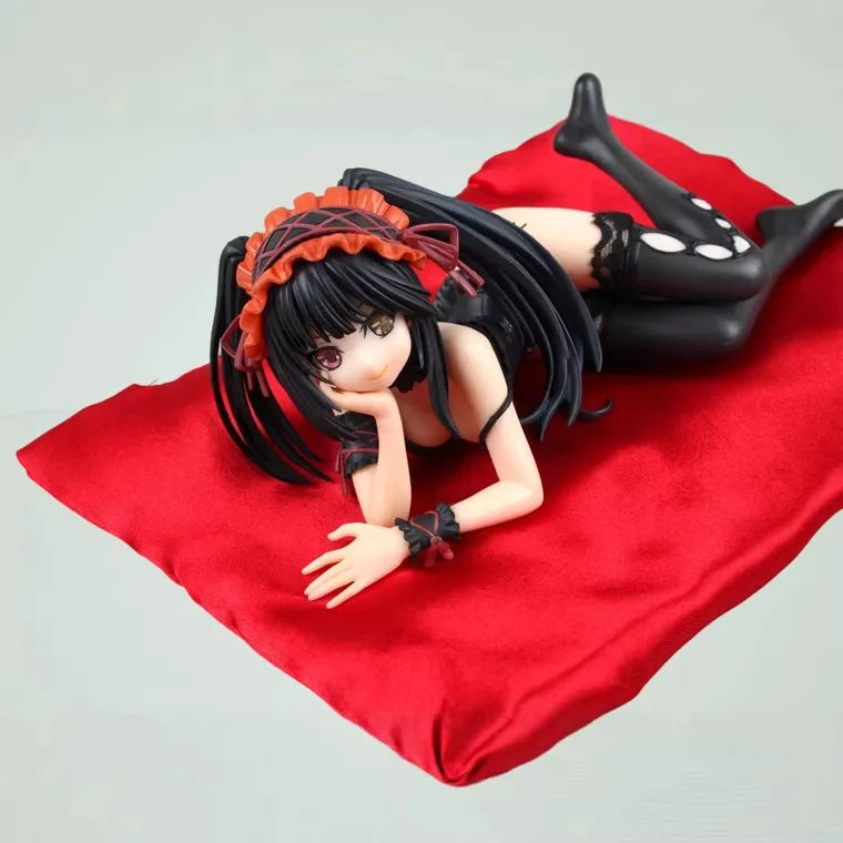 Anime Figure Tokisaki Kurumi Date A Live Lying Posture 20Cm Pvc Collectible Model Desktop Ornament For Anime Collectors