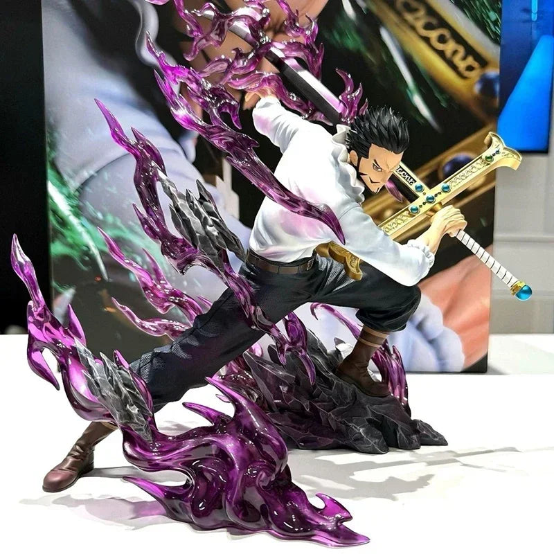 New One Piece Zoro Figures Sky Painting Roronoa Zoro Action Figures Anime PVC Collection Model Toys Desktop Decoration Gifts
