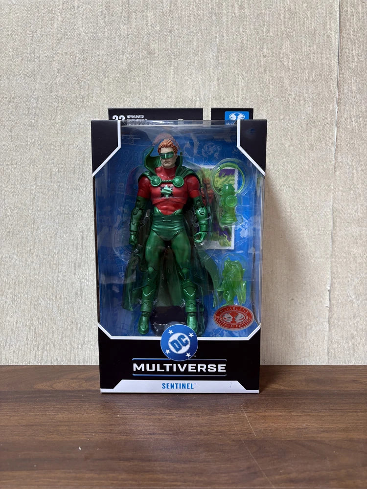 Mcfarlane Toys Batman Arkham Knight/Neal Adam/Kelly Jones/Justice League/Kid Flash/Sentinel 7in Action Figure Model Doll