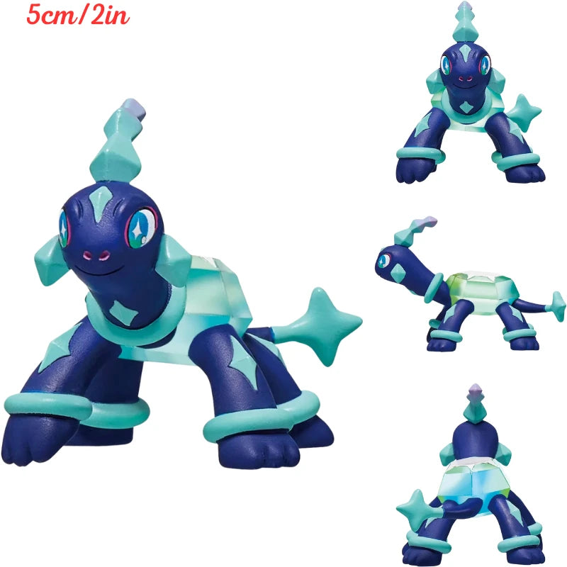 Pokemon Oringinal Psyduck Riolu Lucario Cinderace Armarouge Figure Toys Anime Tyranitar Dragapult Ceruledge Floragato Model Doll