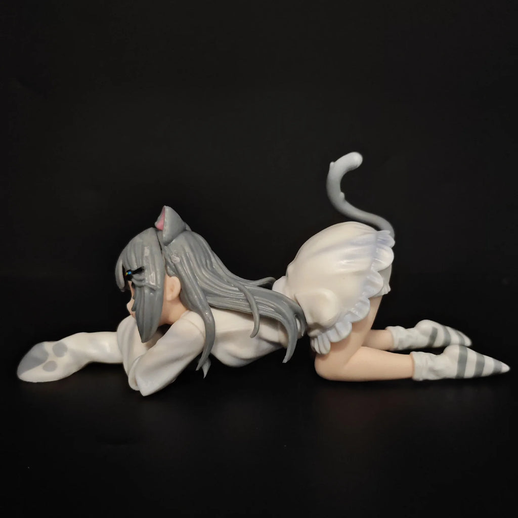 New Nachoneko Channel Anime Girl Figure Nachoneko Hennyano Action Figure Cute Cat Kanako Figurine Collectible Model Doll Toys