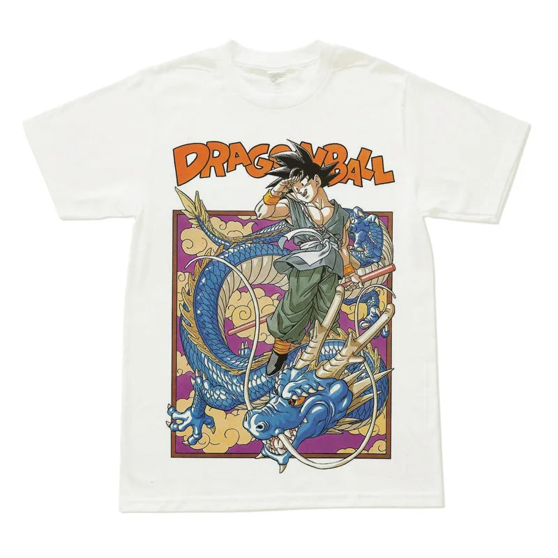 Dragon Ball Anime Harajuku Print T Shirt Figure Son Goku Cosplay T Shirt Hip Hop  Streetwear Men Clothing Tee Tops