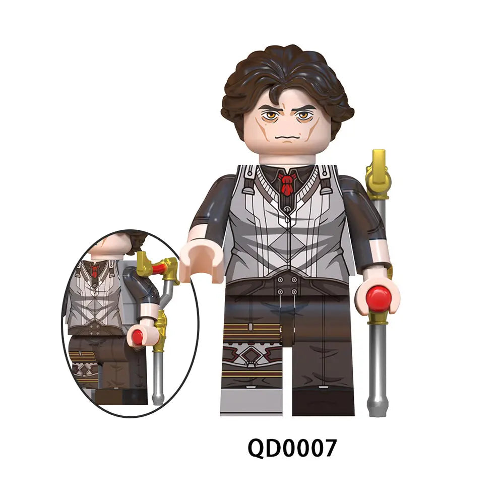 【In Stock】QD001-QD008 Arcane Figure Jinx Vi Anime Figure Jayce Viktor Figurine Statue Model Collection Q Version Decoration Toys