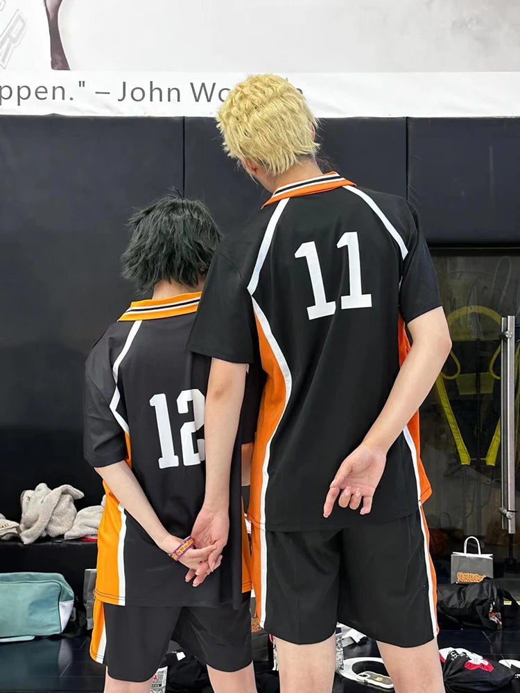 Anime Haikyuu Cosplay Sportswear Jerseys Karasuno Koukou High School Hinata Shoyo Oikawa Kageyama Tobio Volleyball Club Costume