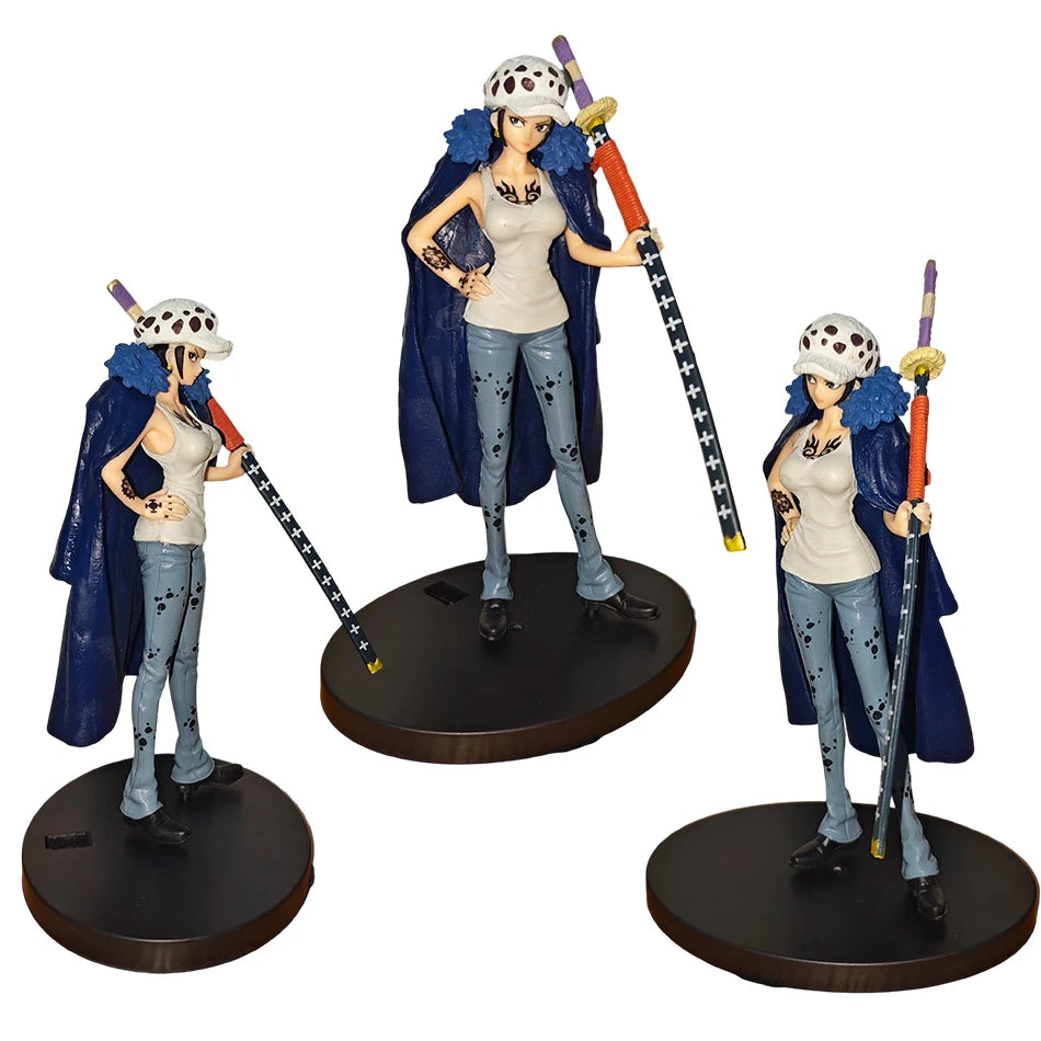 Hot One Piece Anime Figure  DXF EXTRA Trafalgar Law CHANGE PVC Collection Figurine Model Collectible Ornament Holiday Gift Toys﻿