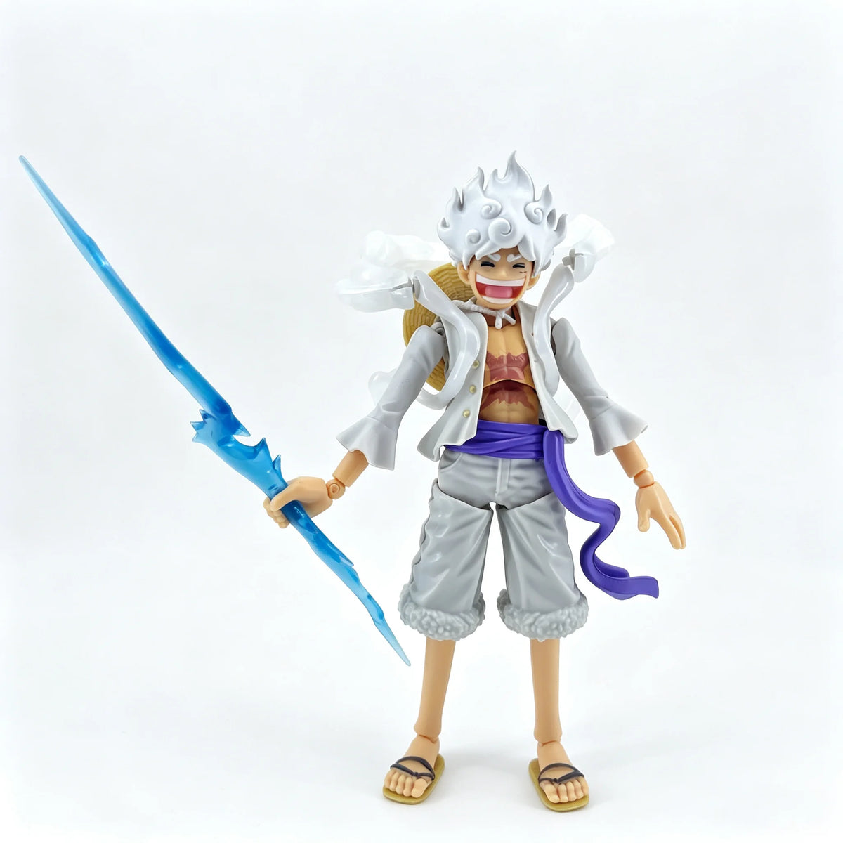 Bandai SHFiguarts NiKa Monkey D. Luffy Action Figure Model Collectible Gift for Boys Birthday Ornament