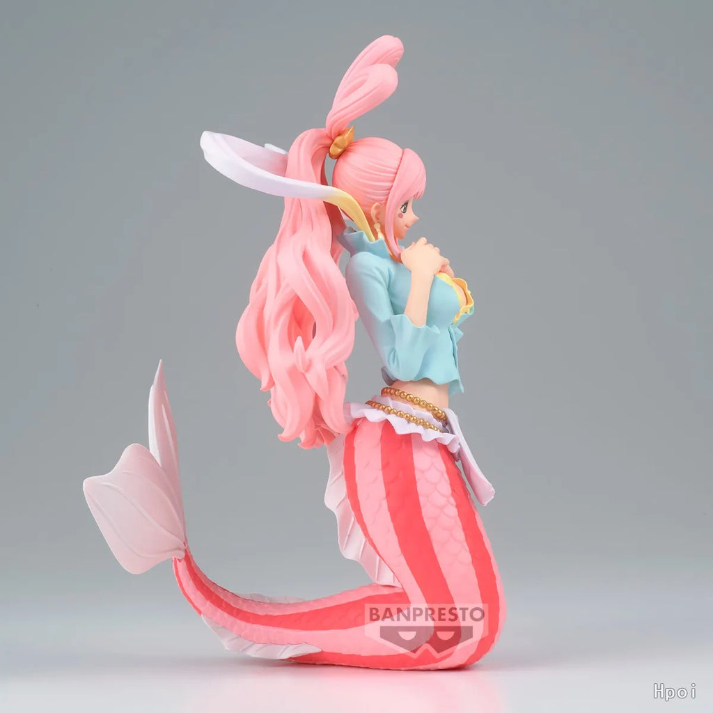 16CM Anime One Piece GLITTER&GLAMOURS Shirahoshi Figure Mermaid Princess Scene Model Toy Doll Aciton Figure Desktop
