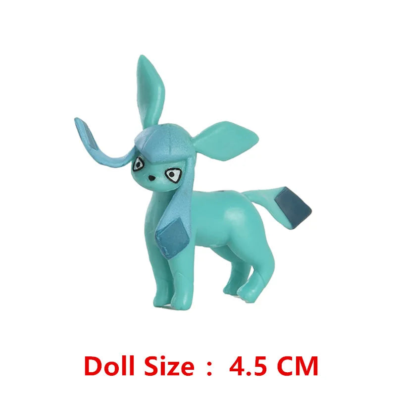 Pokemon Cartoons Anime Figure Pikachu Charmander Eevee Squirtle Cosplay Toys Model Figure Collection Dolls Birthday Gift
