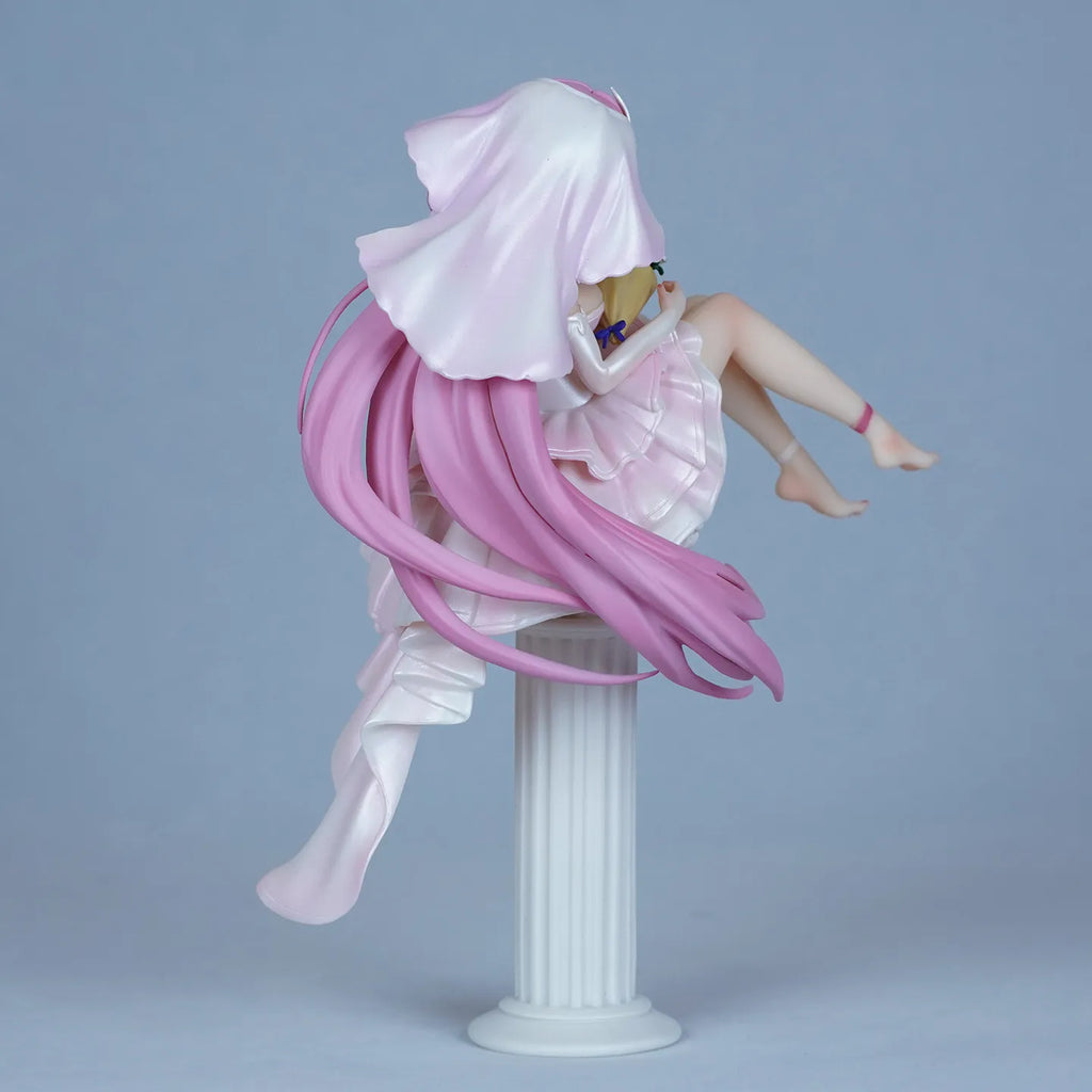 New 30cm Elysia Wedding Dress Anime Figure Pvc Model Collectible Desktop Ornamen Static model statue Surprise Gift