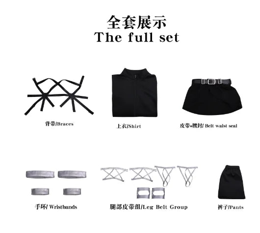 Anime Titan Cosplay Costume Final Season Jean Kirstein Levi Mikasa Ackerman Armin Connie Hange Only Costume without prop