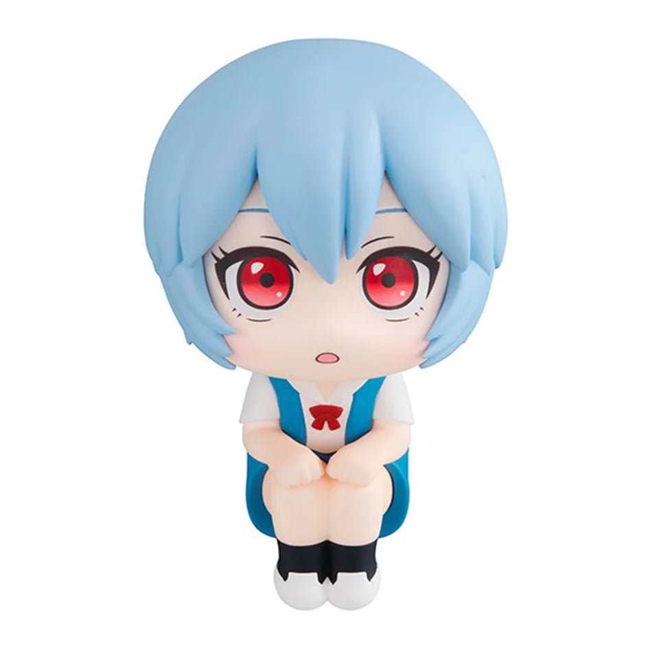 New Neon Genesis Evangelion Anime Figure EVA Ayanami Rei Asuka LookUp Q Version Model Desktop Ornament Gift Doll Toys