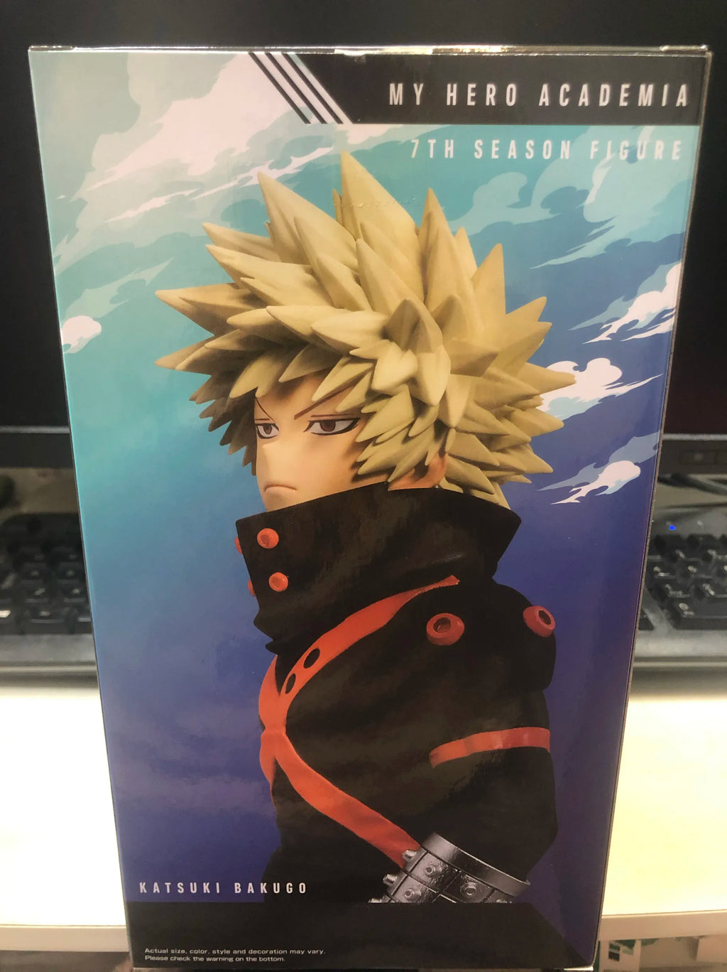 BANPRESTO My Hero Academia Season 7 Katsuki Bakugo Figure - Anime Model Toy in Genuine Boxed Collectible Edition
