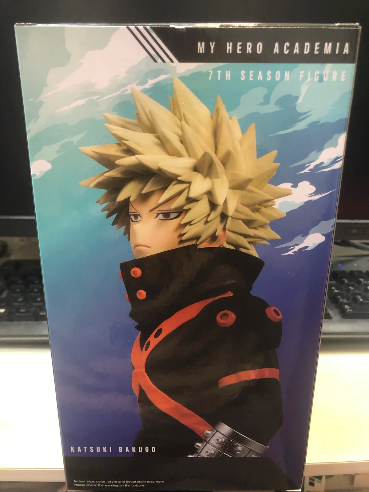 BANPRESTO My Hero Academia Season 7 Katsuki Bakugo Figure - Anime Model Toy in Genuine Boxed Collectible Edition